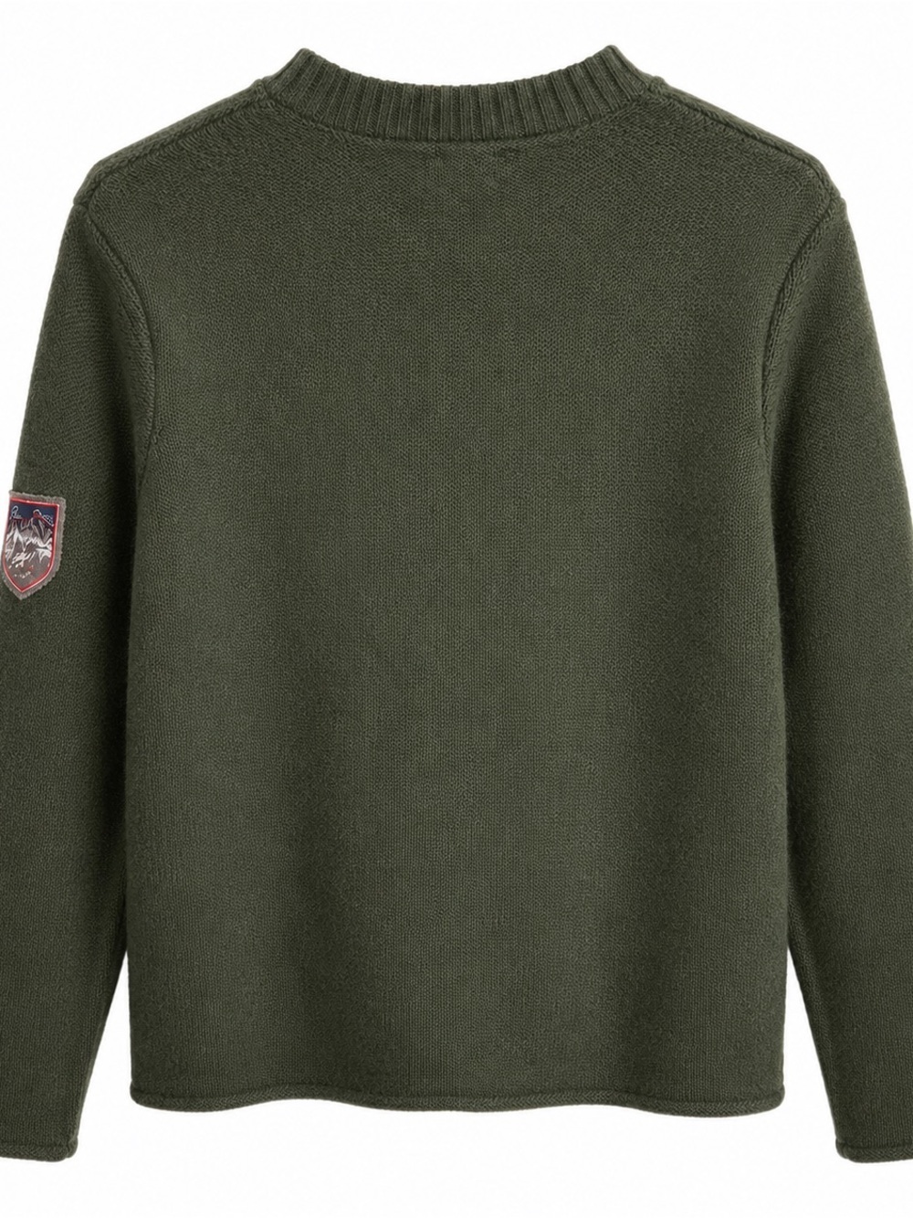 Almgwand Austrian Wool Alpine Sweater Cardigan Women’s EU 42 Large Dark Green - Picture 2 of 7